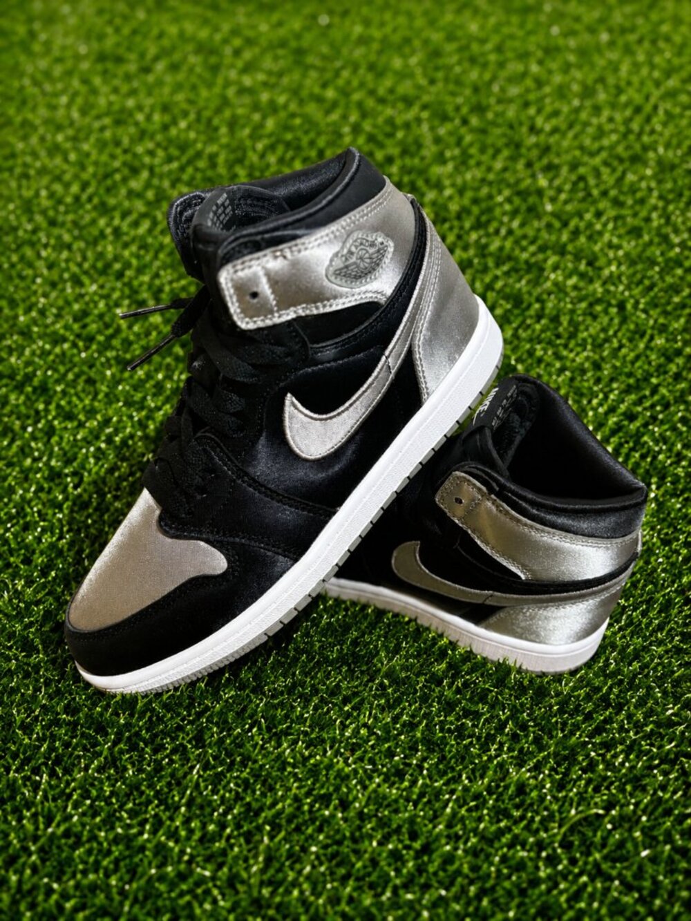 13Y - JORDAN 1 RETRO HIGH OG (PS) “Satin Shadow” NEW IN ORIGINAL BOX!